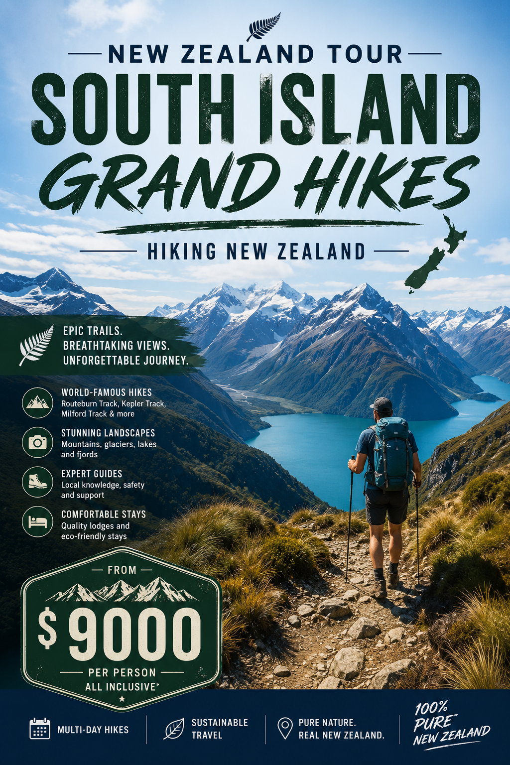 New Zealand's iconic South Island