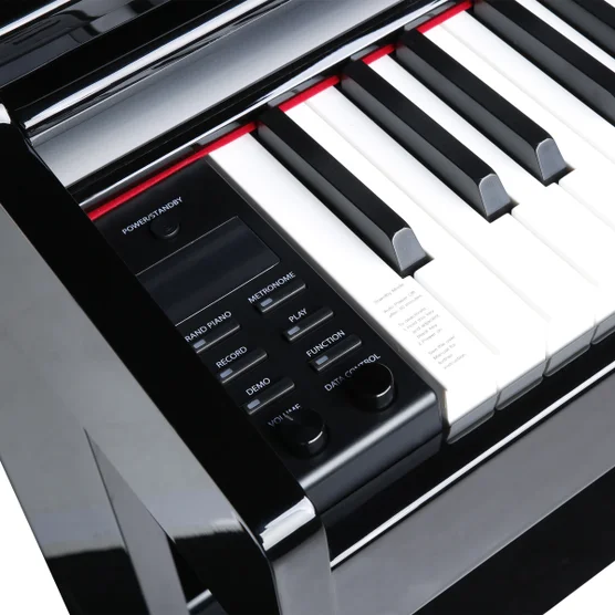 Artesia Pro A100 High Gloss Ebony Digital Piano 2