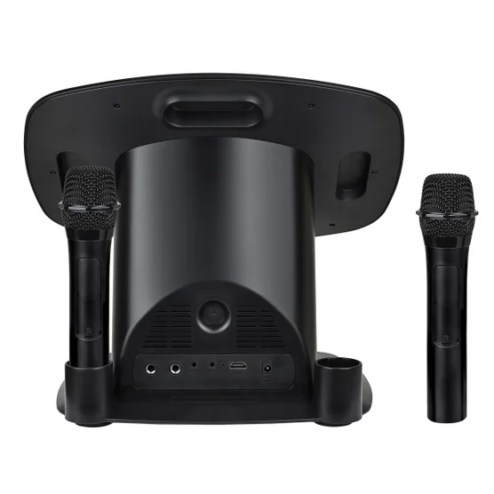 Singing Machine Ultimate Karaoke Party System with Vocal Removal & Charging Mics 1